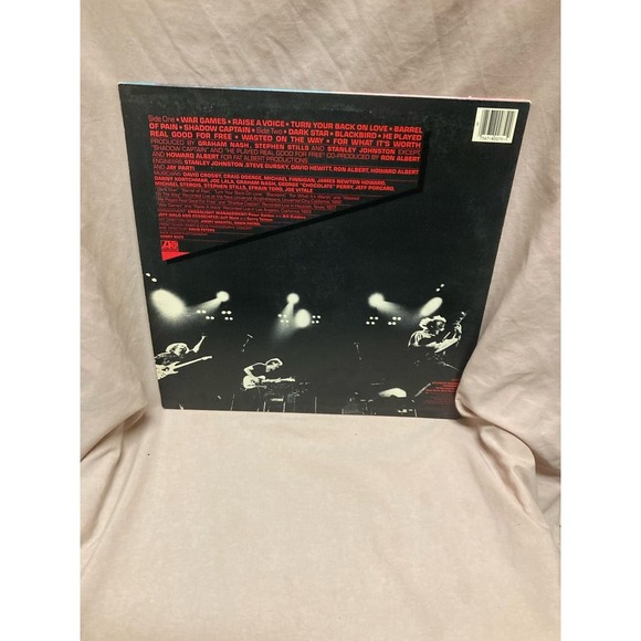 1983 CSN Crosby Stills Nash Allies LP Vinyl Album - Picture 4 of 4